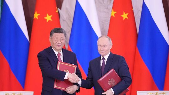 Chinas Präsident Xi in Moskau