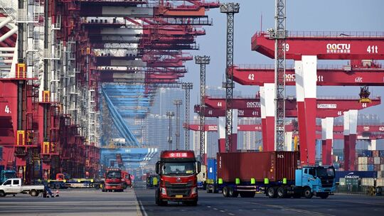 Hafen von Qingdao