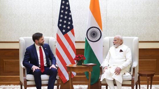 JD Vance und Narendra Modi JD Vance und Narendra Modi