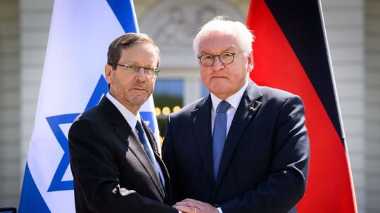 Israels Staatspräsident Herzog in Berlin