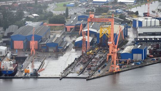 Schiffsrecycling in Emden