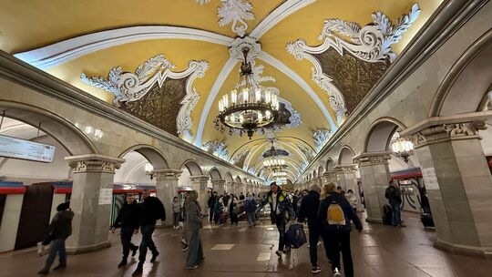 Moskauer Metro wird 90 Jahre alt