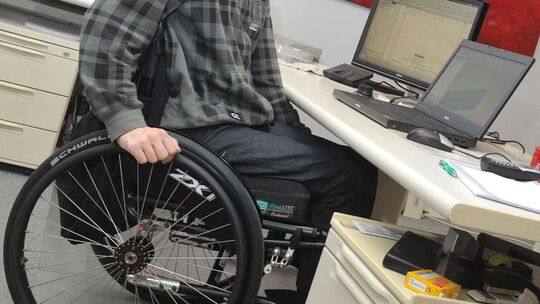 Schwerbehinderte am Arbeitsmarkt