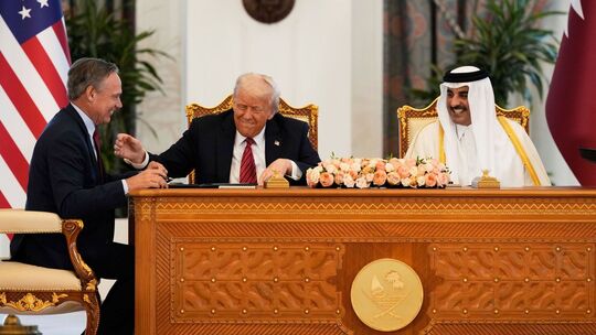 US-Präsident Trump im Nahen Osten - Katar