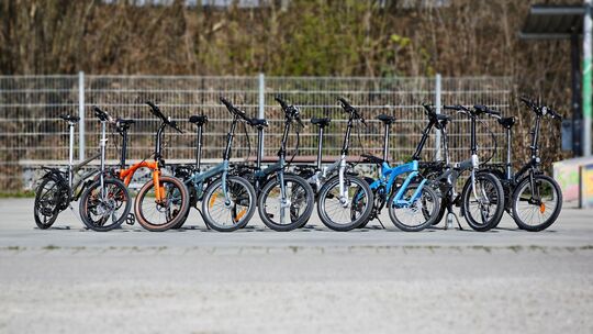 ADAC Test Klapp- und Falträder
