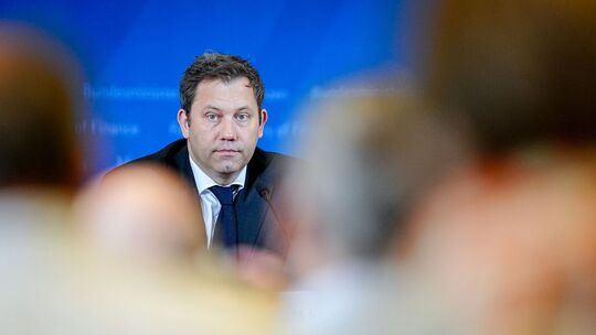 Pressekonferenz mit Lars Klingbeil