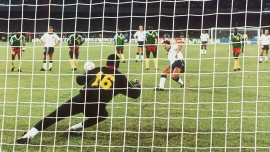 Fußball-WM '90\ England - Kamerun 3\2 n.V.