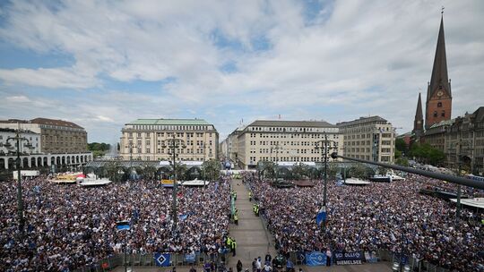 Aufstiegsfeier Hamburger SV