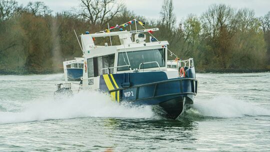 Neues Polizeiboot wird in Dienst gestellt