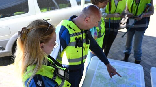 Großangelegte Suchaktion nach zwei Kindern in Grenznähe