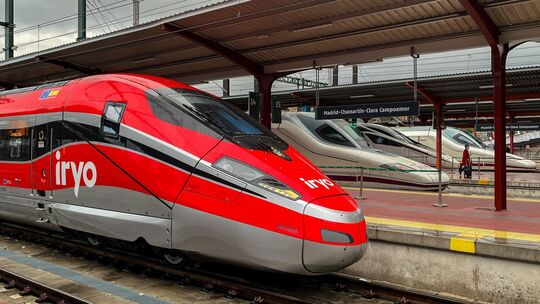 Italienischer Hochgeschwindigkeitszug Frecciarossa 1000
