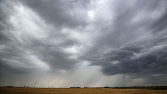 Regen, Sturm und Gewitter in Sachsen-Anhalt