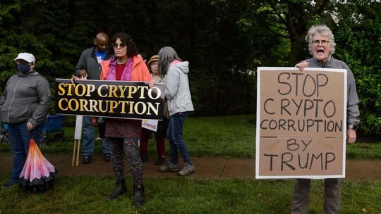 US-Präsident Trump - Krypto