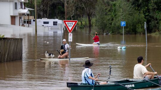 Überschwemmungen in Australien