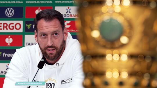 Vor dem DFB-Pokalfinale - Pressekonferenz
