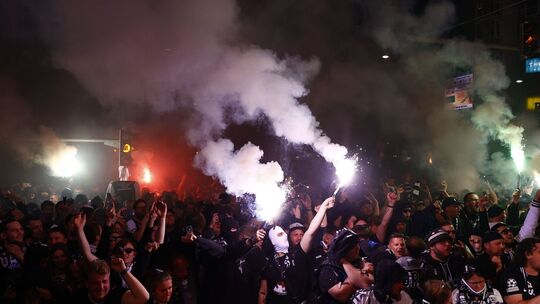Meisterfeier von Sturm Graz