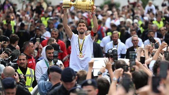 Nach dem DFB-Pokal Finale - VfB Stuttgart