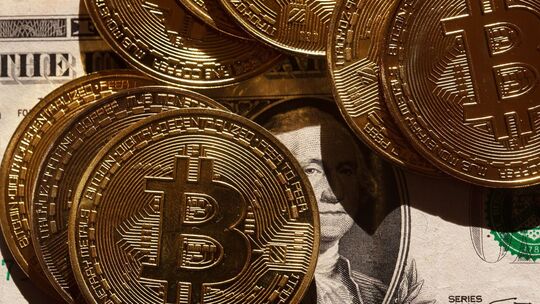 Bitcoin und US-Dollar