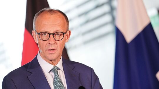 Bundeskanzler Friedrich Merz in Finnland