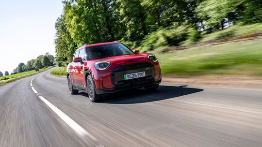Fahransicht des Mini JWC Aceman