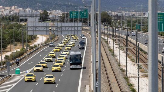 48-stündiger Taxi-Streik in Athen