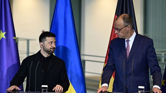 Ukrainischer Präsident Selenskyj in Berlin
