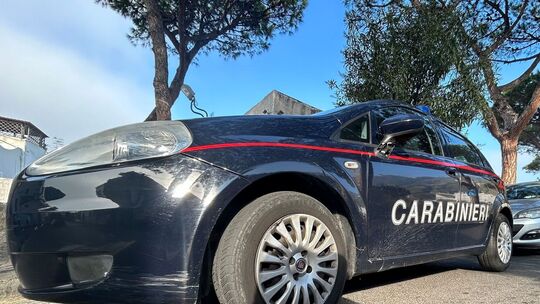Italienisches Polizeiauto