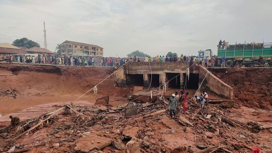 Überschwemmungen in Nigeria