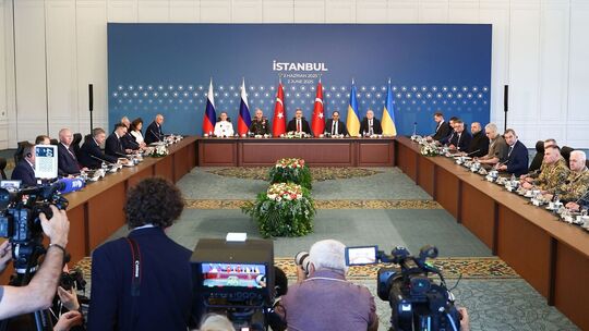 Ukraine-Krieg - Verhandlungen in Istanbul