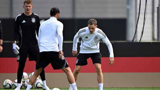 Abschlusstraining Fußball Nationalmannschaft Männer