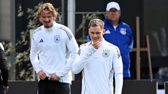 Abschlusstraining Fußball Nationalmannschaft Männer