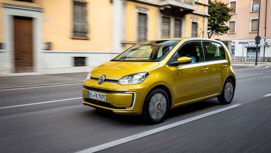 Fahrtansicht VW E-up!