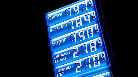 Spritpreise an der Tankstelle