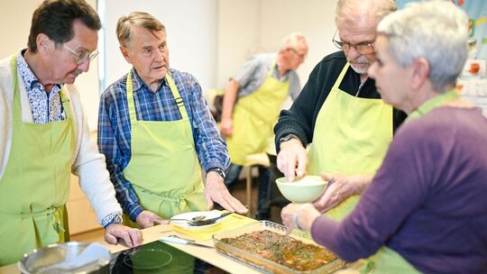 Der Männer-Kochkurs als Trauerbewältigung läuft seit März 2024.