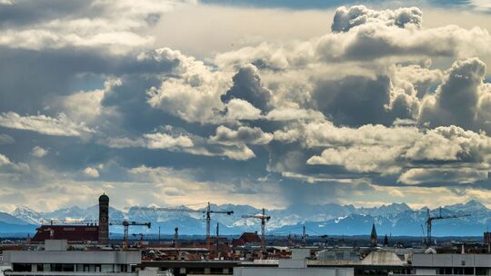 Blick über München