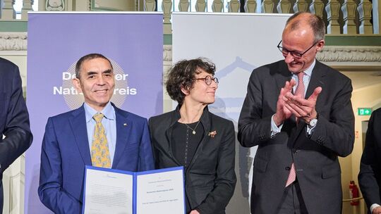 Verleihung des Deutschen Nationalpreises