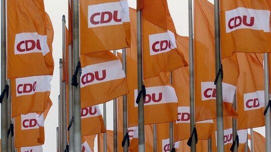 CDU-Flaggen