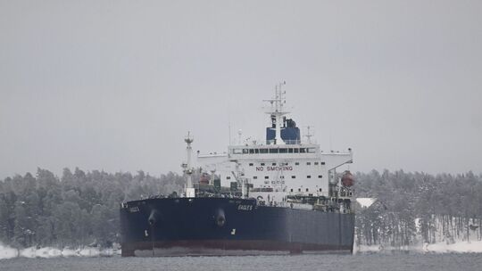 Beschlagnahmter Tanker