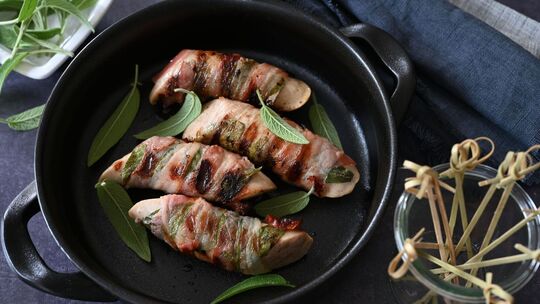 Saltimbocca-Bratwurst