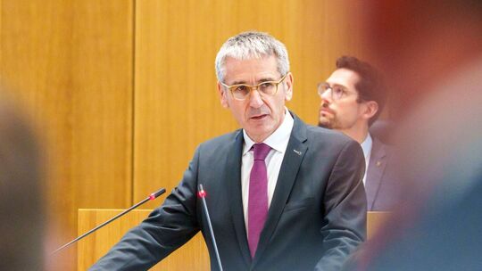 Landtagspräsident Hendrik Hering