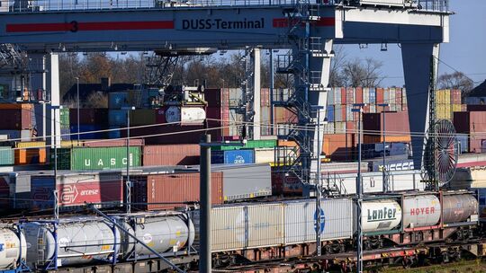 Güterverkehr - Containerterminal Leipzig