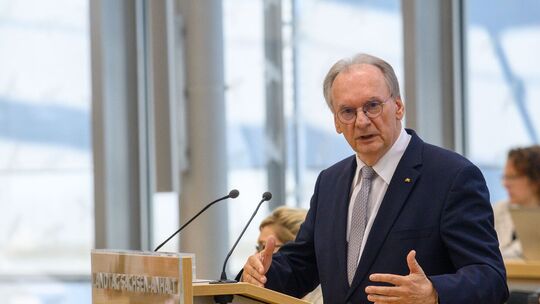 Sachsen-Anhalts Ministerpräsident Reiner Haseloff (CDU)