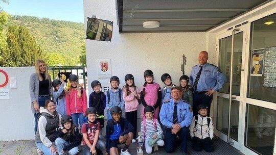 Ehrung der Gewinner bei der Polizeiinspektion Boppard Ehrung der Gewinner bei der Polizeiinspektion Boppard