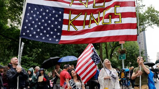 "No Kings"-Proteste in New York