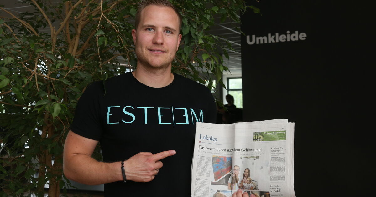 Nicolas Cordes aus Hausten: Er macht Menschen mit Gehirntumor Mut ...