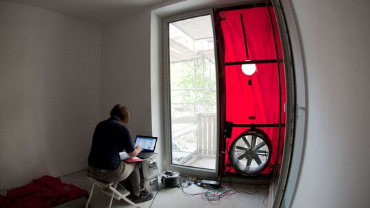 Blower-Door-Test