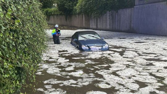 Unwetter im Allgäu