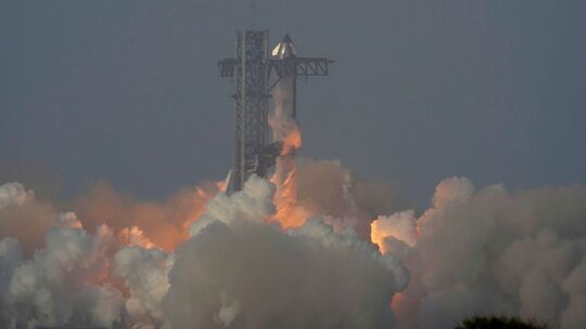 Raumschiff Starship von SpaceX absolviert Testflug