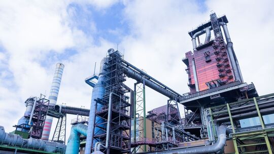 Thyssenkrupp-Hochofen 8 in Duisburg