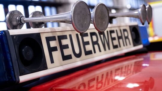 Ein Einsatzwagen der Feuerwehr